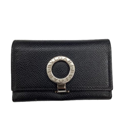 Bvlgari Bvlgari 6ren Key Case Leather Black