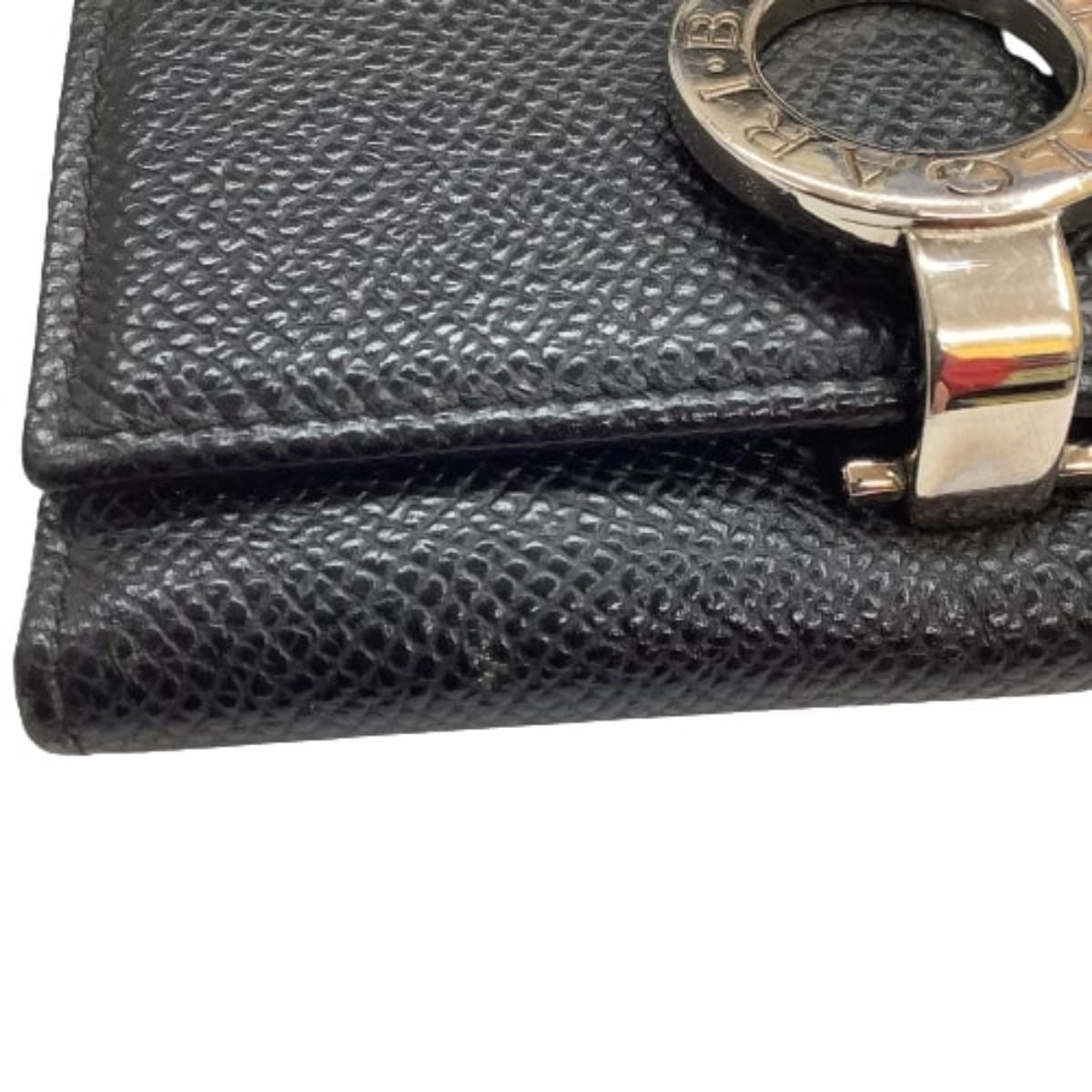 Bvlgari Bvlgari 6ren Key Case Leather Black
