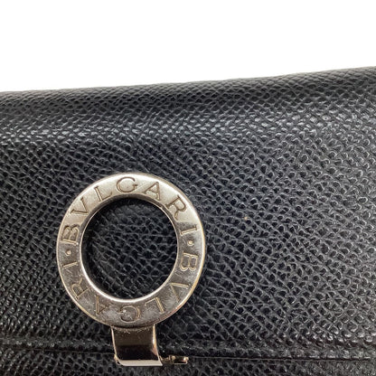 Bvlgari Bvlgari 6ren Key Case Leather Black