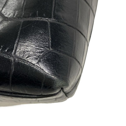 Saint Laurent Paris Tote Bag Mini Toy Shopping 712367 Black Shape Pressed