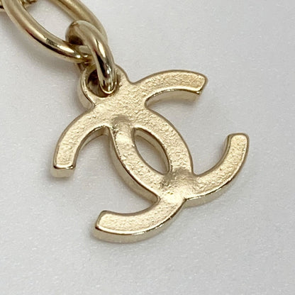 Chanel Métiers D'art Collection Necklace F21a Gold GP Coco Mark Rhinestone