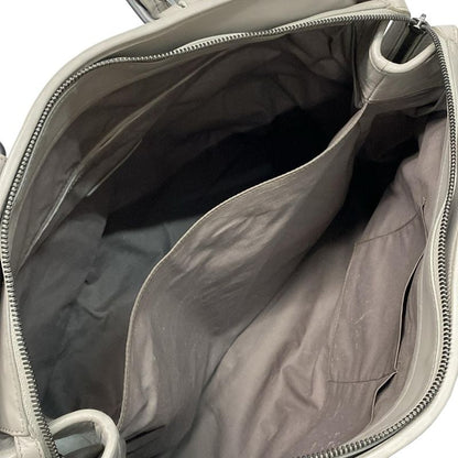 Bottega Veneta Intrecciato Gray Quilted Leather Shoulder Bag