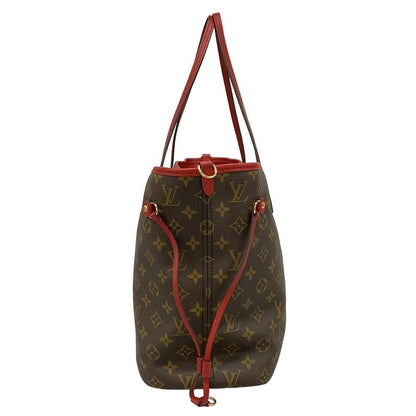 Louis Vuitton Tote Bag Monogram Neverfull Inside Out MM M12708 Sari Red