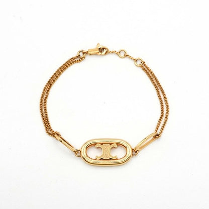 Celine Bracelet Bangle Cuff Gold Maillon Triomphe
