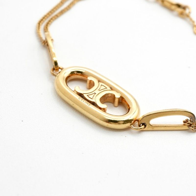 Celine Bracelet Bangle Cuff Gold Maillon Triomphe