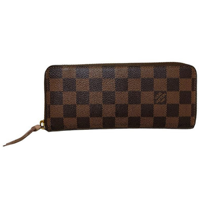 Louis Vuitton Damier Portefeuille Clemence N41626 Rose Ballerine Long Wallet