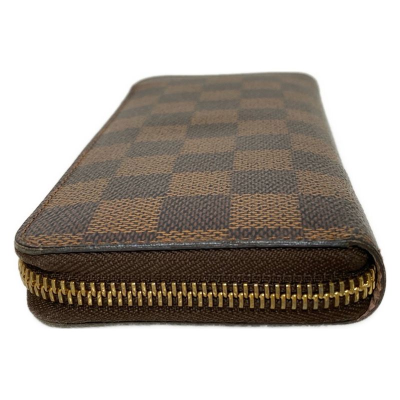 Louis Vuitton Damier Portefeuille Clemence N41626 Rose Ballerine Long Wallet