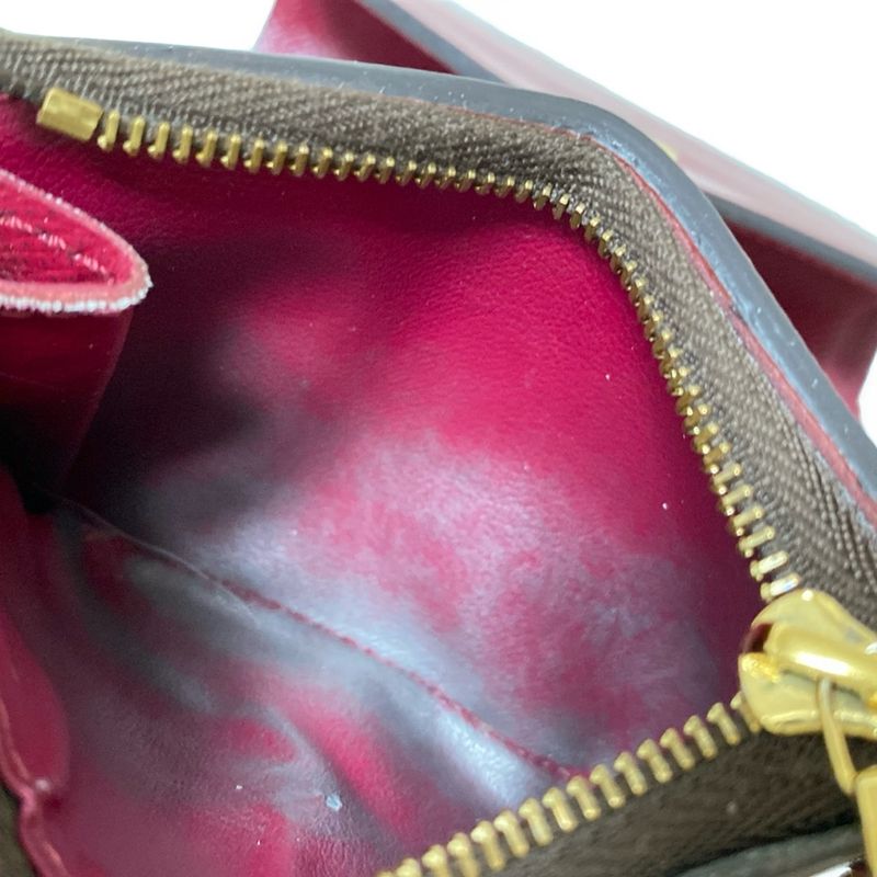 Louis Vuitton Monogram Portefeuille Zoé M62932 Fuchsia Leather Trifold Wallet