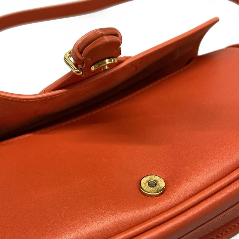 DIOR Christian Dior Shoulder Bag Dior Bobby East Waist Bag Sale Orange