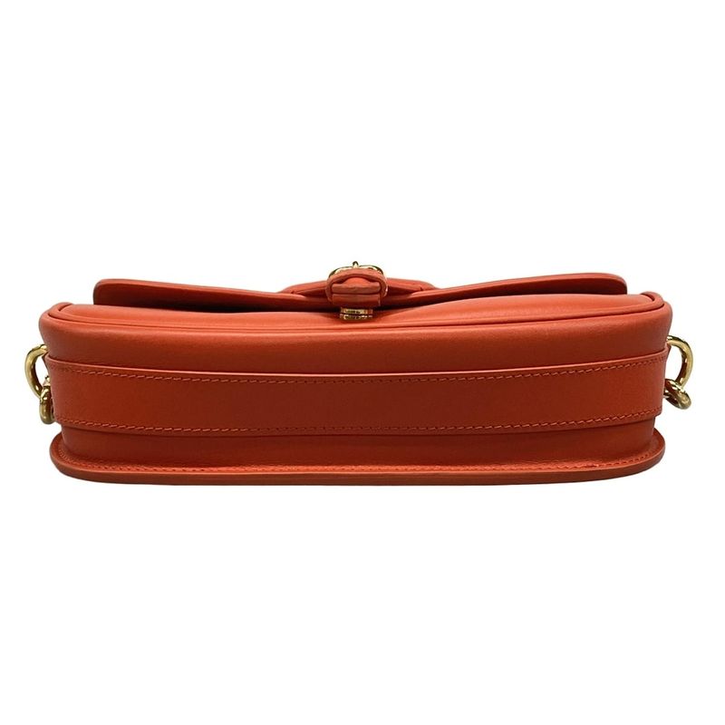 DIOR Christian Dior Shoulder Bag Dior Bobby East Waist Bag Sale Orange