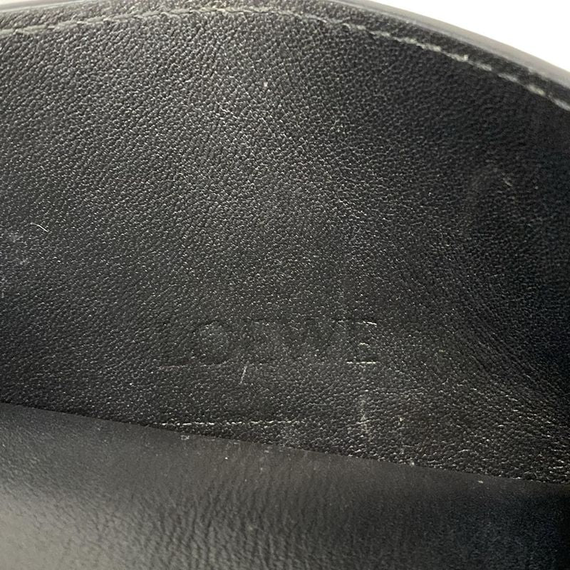 Loewe Shoulder Bag Dice Pocket Black Mini Bag Leather