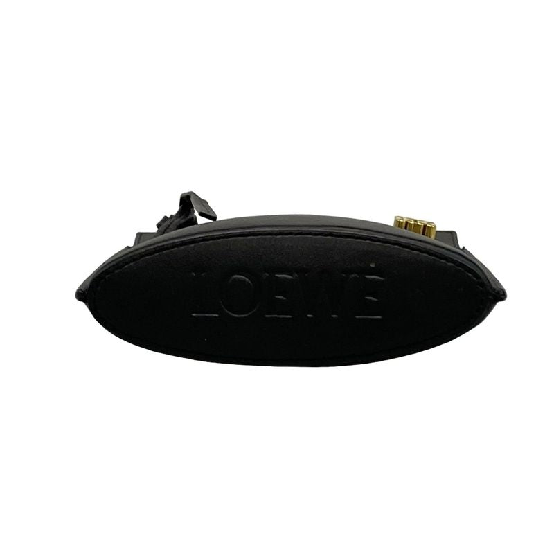 Loewe Shoulder Bag Dice Pocket Black Mini Bag Leather