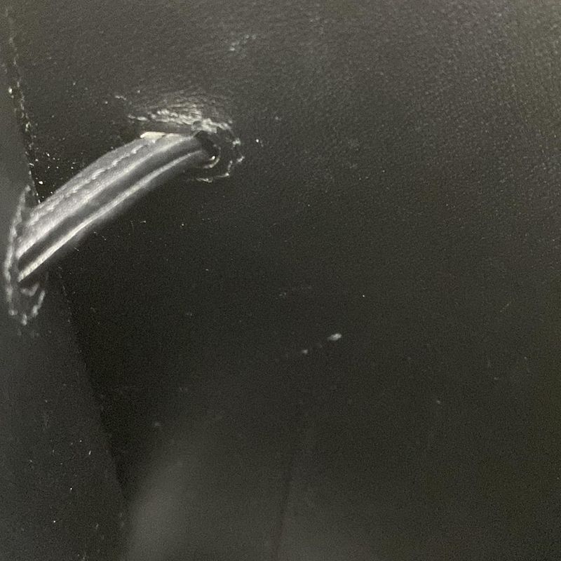 Loewe Shoulder Bag Dice Pocket Black Mini Bag Leather