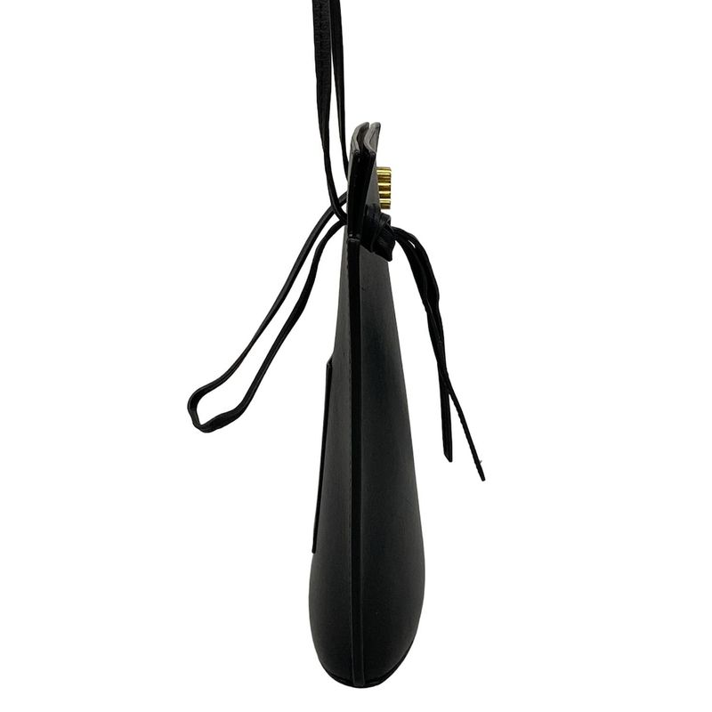 Loewe Shoulder Bag Dice Pocket Black Mini Bag Leather