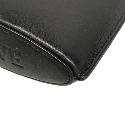 Loewe Shoulder Bag Dice Pocket Black Mini Bag Leather