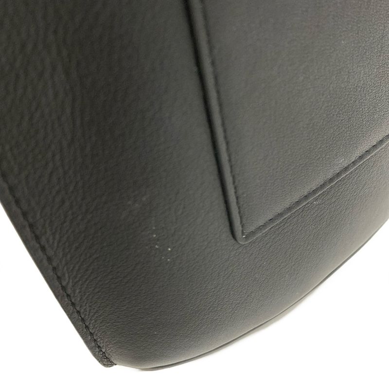 Loewe Shoulder Bag Dice Pocket Black Mini Bag Leather