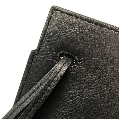 Loewe Shoulder Bag Dice Pocket Black Mini Bag Leather