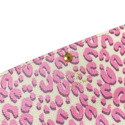 Louis Vuitton Long Wallet Leopard Collection Portefeuille Sarah M60105 Bronze