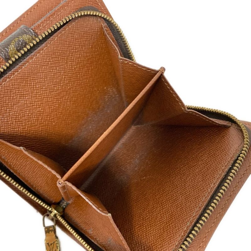 Louis Vuitton Bifold Wallet Monogram Compact Zip M61667 -