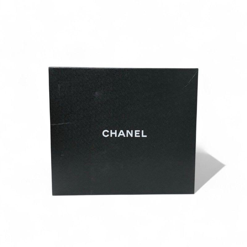 Chanel Boots Short Shoes Suede Patent Black Coco Mark Belt