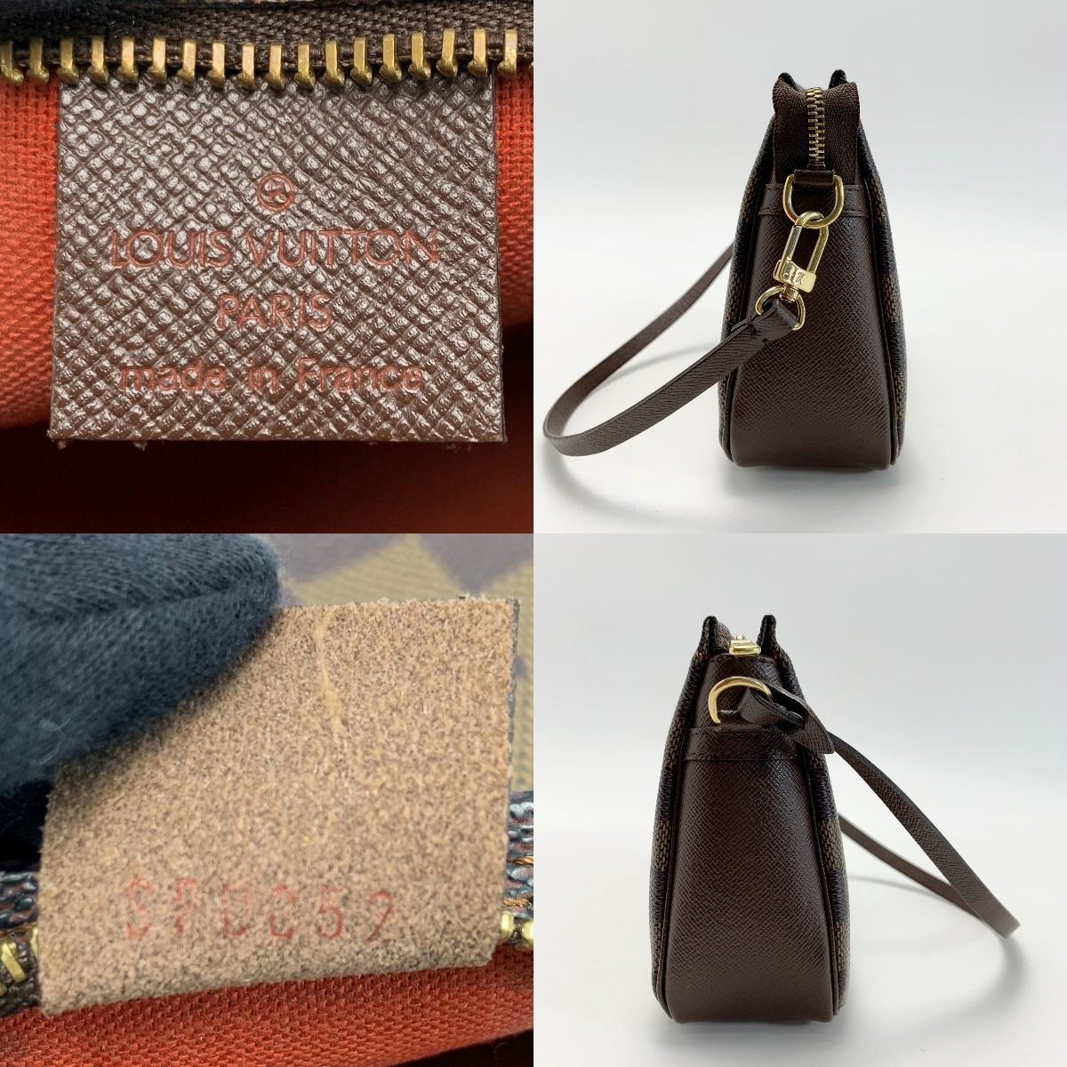Louis Vuitton Damier Trousse Makeup N51982 Accessory Pouch