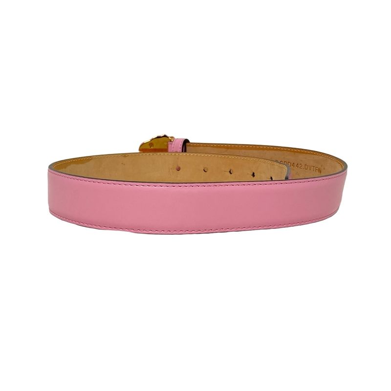 Versace Belt 70 28 - Pink Medusa Leather