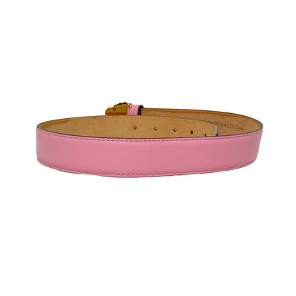 Versace Belt 70 28 - Pink Medusa Leather