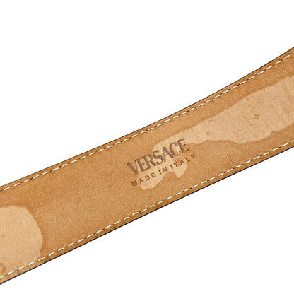 Versace Belt 70 28 - Pink Medusa Leather