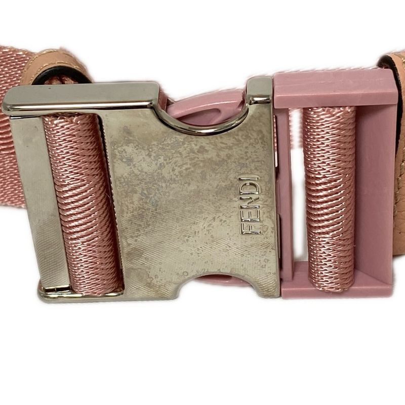 Fendi Belt - Pink Leather