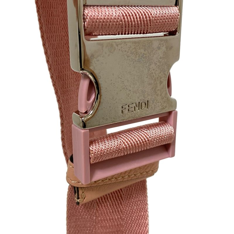 Fendi Belt - Pink Leather