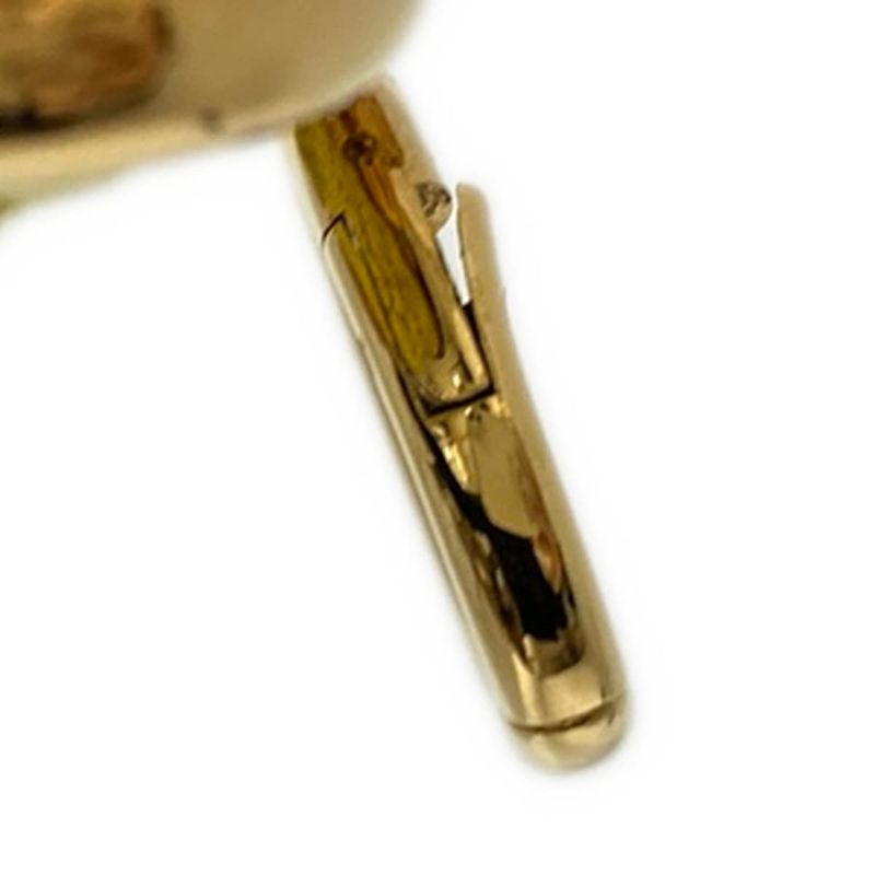 Fendi Coin Case - 8m0454 Yellow Clasp Crochet Cotton