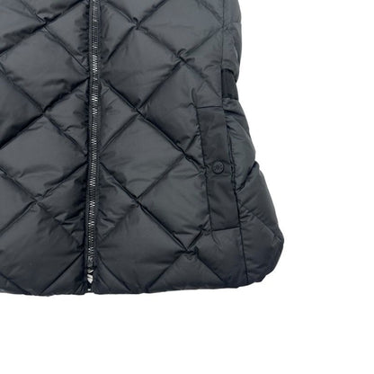 Hermes Outer Polyester Down Vest Promenade Du Matin Reversible Black