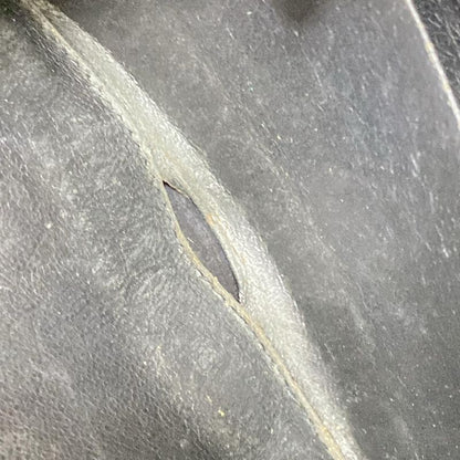 Bottega Veneta Long Wallet Intrecciato 114074 Black Leather