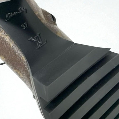 Louis Vuitton Star Trail Line Monogram Boots Short Shoes Leather Patent