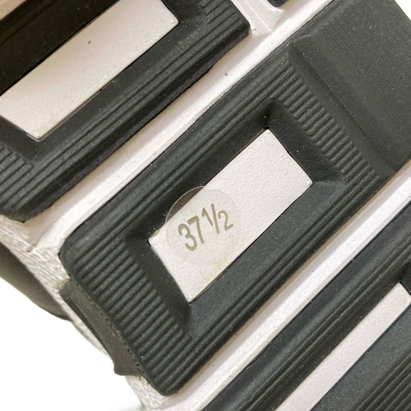 Gucci Sneakers 371 2 Women - 426185 White And Black Interlocking G Leather