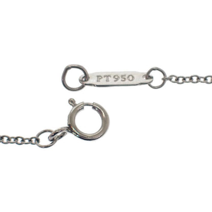 Tiffany & Co Solitaire Pendant Necklace Pt950 Platinum Diamond