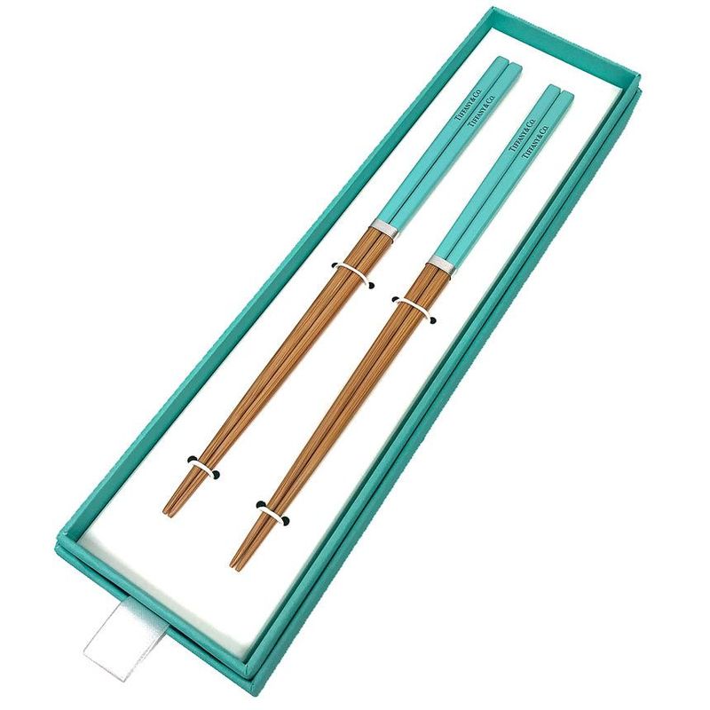 Tiffany & Co Tiffany & Co Chopsticks Set Pair Cutlery Unused Aq12295