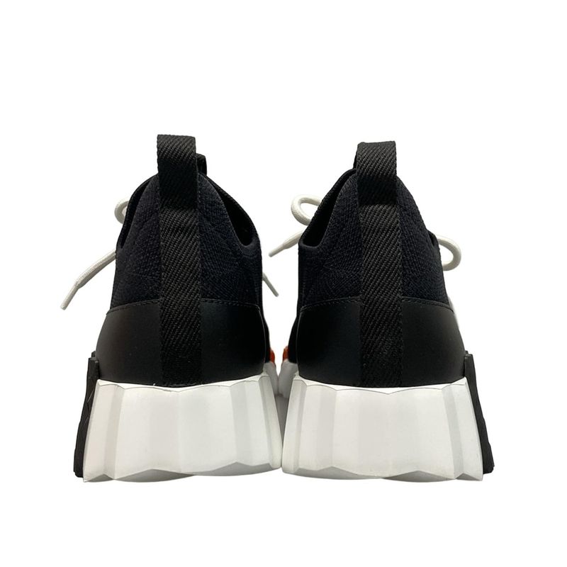 Hermes Sneakers 37 Women's Bouncing Black And White