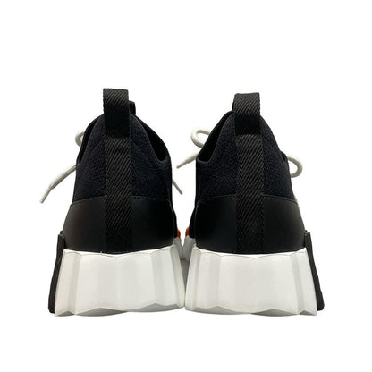 Hermes Sneakers 37 Women's Bouncing Black And White