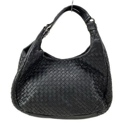 Bottega Veneta Tote Bag Medium Campana Bag 125787 Black Leather