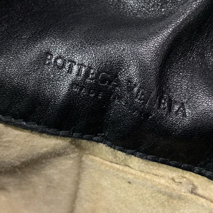 Bottega Veneta Tote Bag Medium Campana Bag 125787 Black Leather