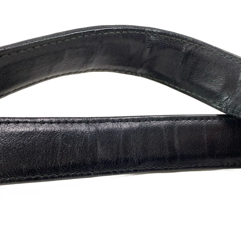 Bottega Veneta Tote Bag Medium Campana Bag 125787 Black Leather