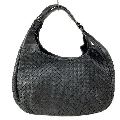 Bottega Veneta Tote Bag Medium Campana Bag 125787 Black Leather