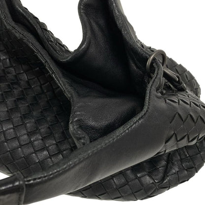 Bottega Veneta Tote Bag Medium Campana Bag 125787 Black Leather