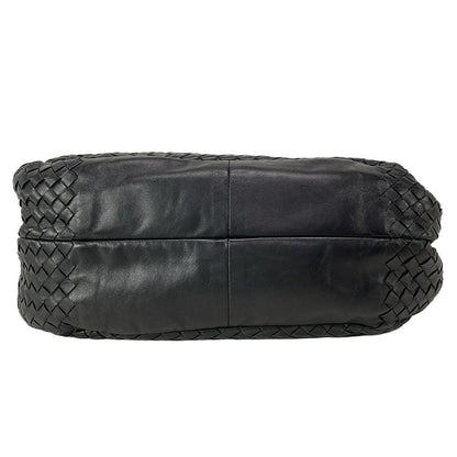 Bottega Veneta Tote Bag Medium Campana Bag 125787 Black Leather