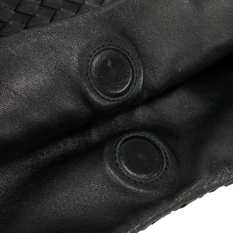 Bottega Veneta Tote Bag Medium Campana Bag 125787 Black Leather