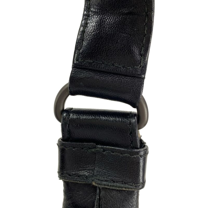 Bottega Veneta Tote Bag Medium Campana Bag 125787 Black Leather