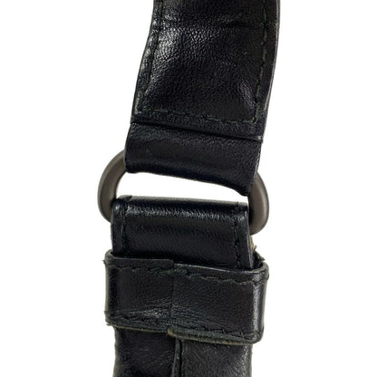 Bottega Veneta Tote Bag Medium Campana Bag 125787 Black Leather