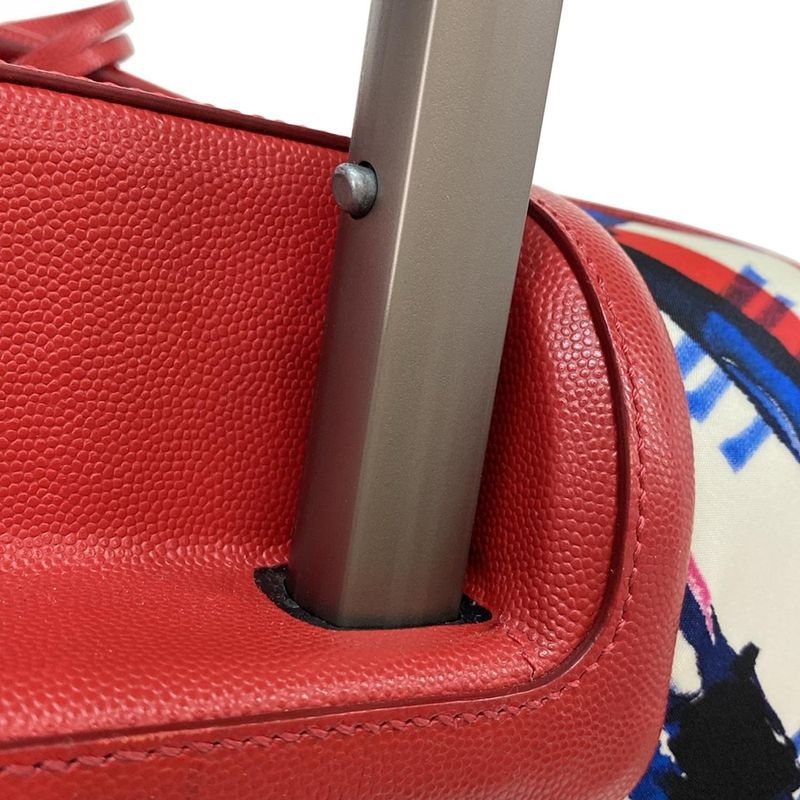 Chanel Carry-on Bag Airline White×blue×red