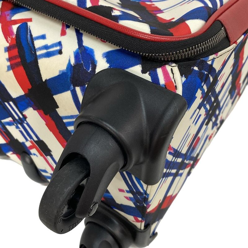 Chanel Carry-on Bag Airline White×blue×red